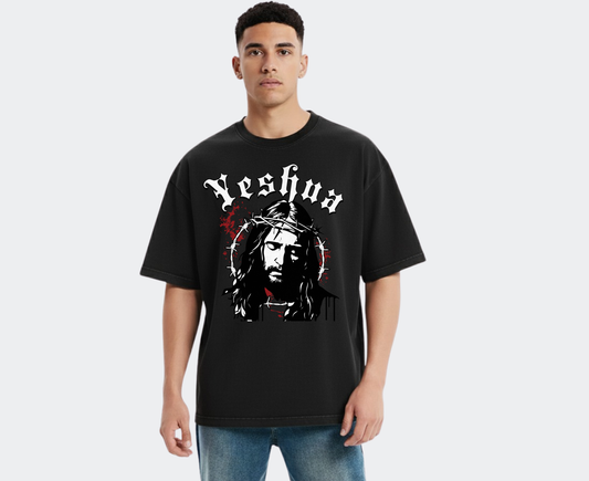 Yeshua Christian Washed- T-shirt