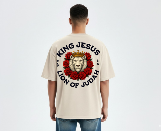 King Jesus Lion of Judah- T-shirt