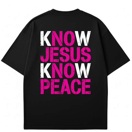 Know Jesus Know Peace - T-shirt