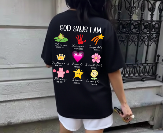 God Say's I Am - T-shirt
