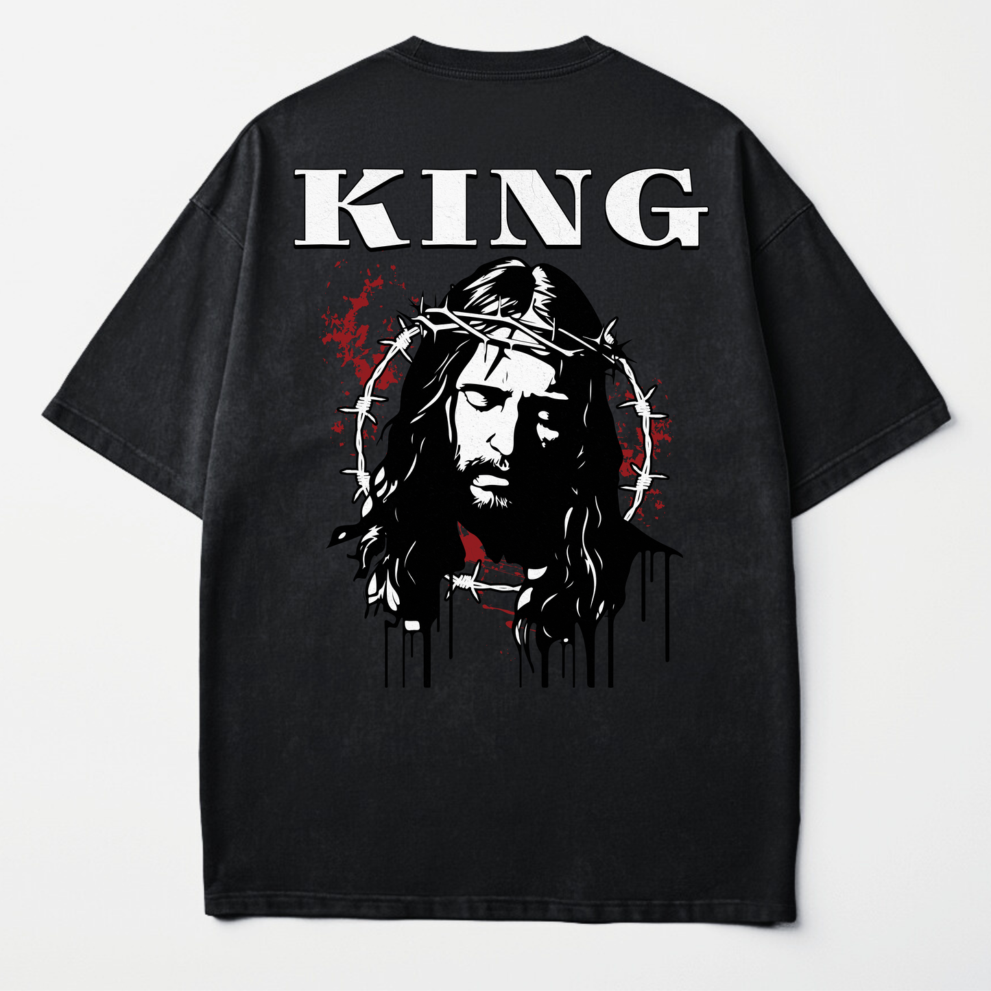 King Jesus Crown of Thorns -  T-shirt