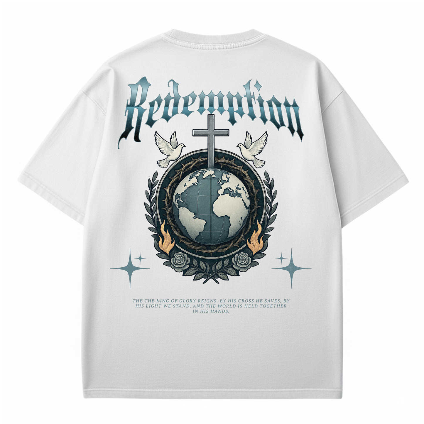 Redemption The King of Glory - Printed T-shirt
