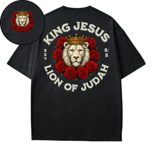 King Jesus Lion of Judah- T-shirt