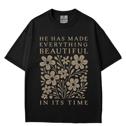 Everything Beautiful in It's Time - Christian T-shirt