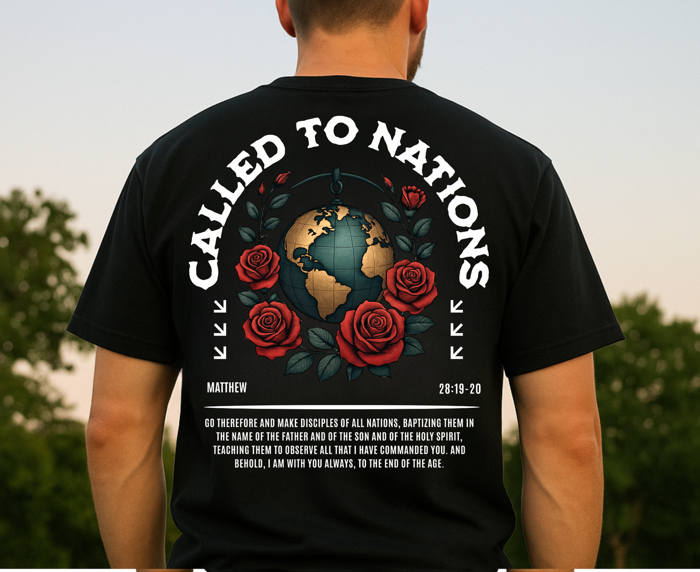 Called To Nations - Printed T-Shirt