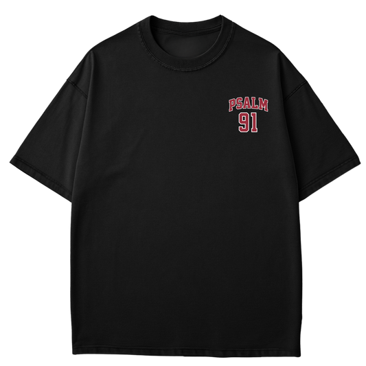 He That Dwells In The Shadow Of The Almighty Psalms 91  - Printed T-shirt